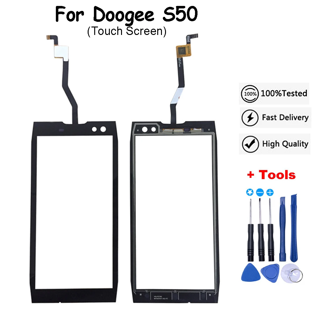 5 7 дюймов Для Doogee S50 сенсорный экран дигитайзер стеклянная панель сенсорные