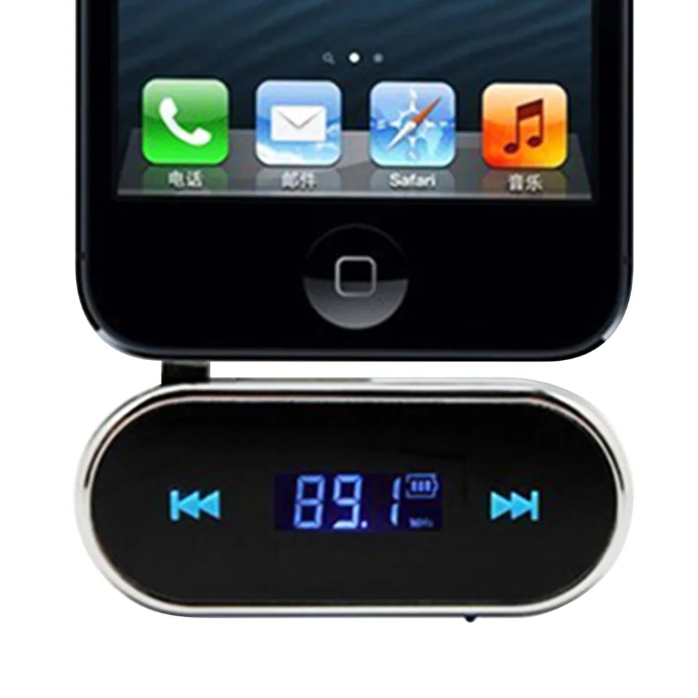 Беспроводной 3.5 мм fm передатчик автомобильное Зарядное устройство Радио для