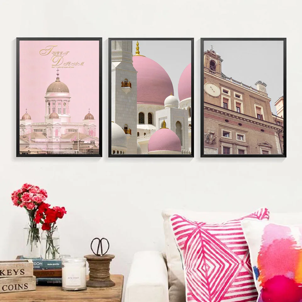 ARTNESSTORY Рождественский подарок Home Decor Wall Art Холст Картины плакат и принты