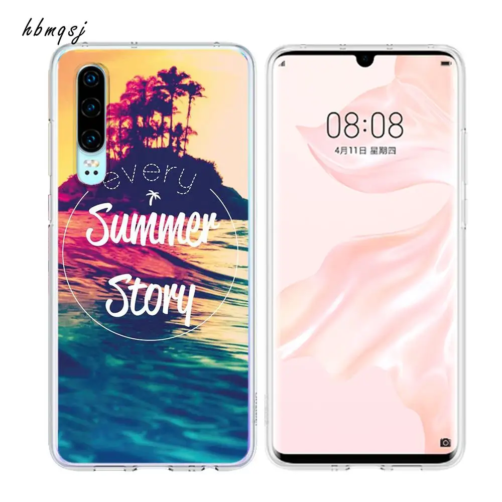 Чехол для huawei p30 p20 p10 p9 p8 lite pro funda силиконовый Оригинальный чехол с рисунком