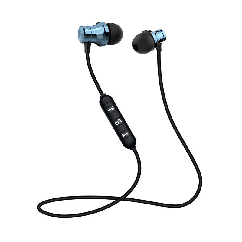 Магнитные беспроводные Bluetooth наушники стерео спортивные водонепроницаемые наушники беспроводные наушники-вкладыши с микрофоном для IPhone samsung xiaomi