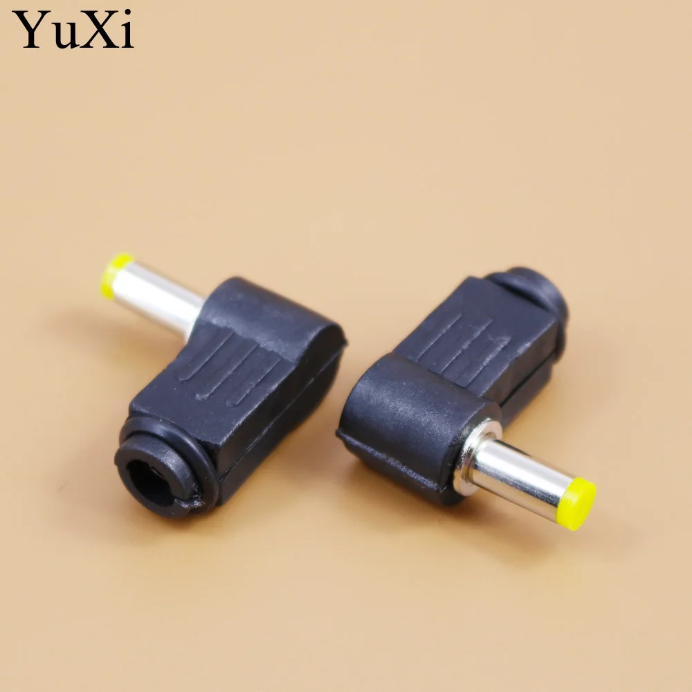 YuXi 4 8x1 7 мм штекер питания постоянного тока 8*1 L образный 90 Прямоугольный с одной