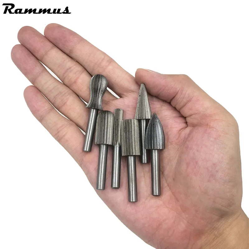 6 мм для вращающихся инструментов шт. карбида резец Ротари Burr Набор