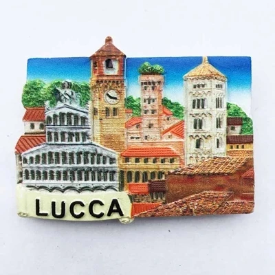Италия Lucca наклейки на холодильник | Дом и сад