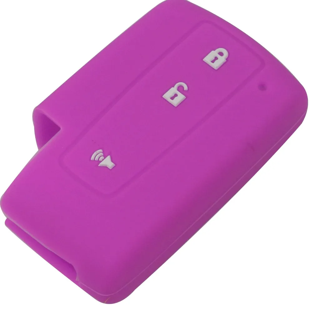 Jingyuqin 3 кнопки силиконовый чехол для автомобильного ключа FOB Toyota Prius Crown Avensis Verso