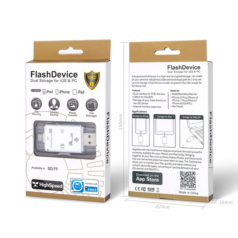 UTHAI C20 кардридер 4 в 1 type-c/Lightning/Micro USB/USB 2,0 для iPhone TF/SD кардридер