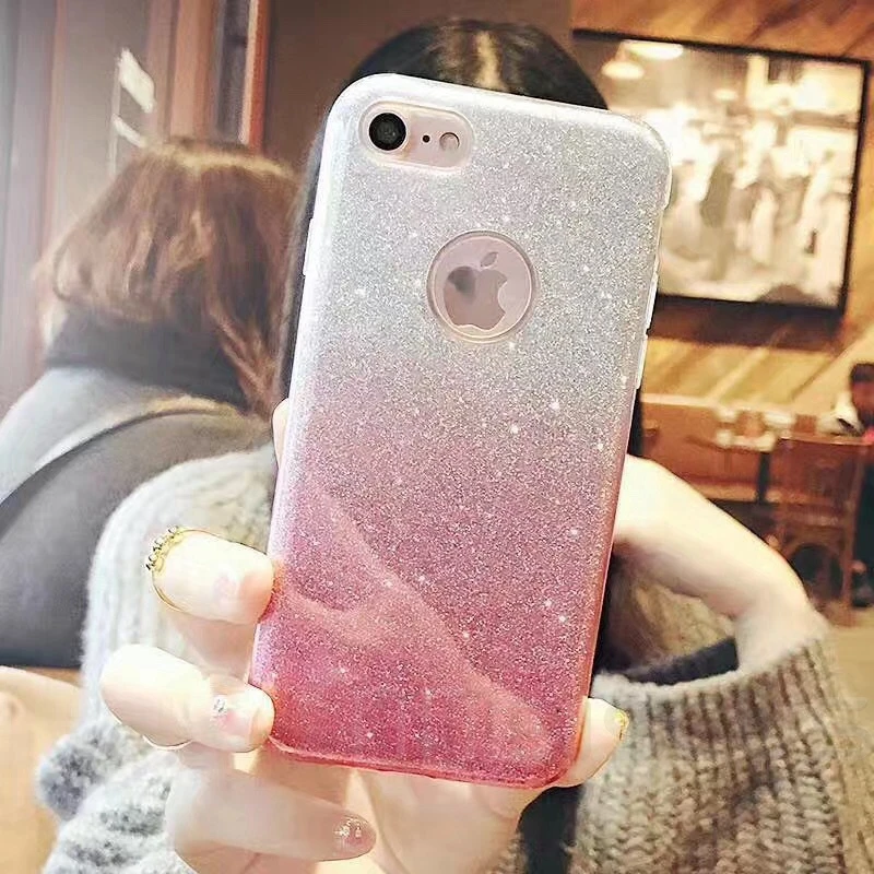 Чехол s Блестящий Мягкий ТПУ чехол для iPhone SE 5 5S 6 6S 7 8 Plus 11 чехол для телефона Capa для iPhone X XR XS Max XS 11 Pro Max чехол