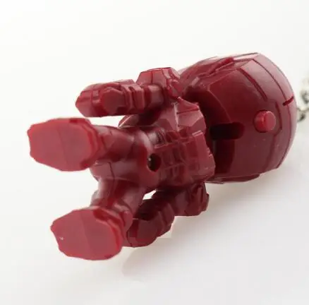 Горячее прибытие Мстители Железный человек светодиодный фонарик Фигурки