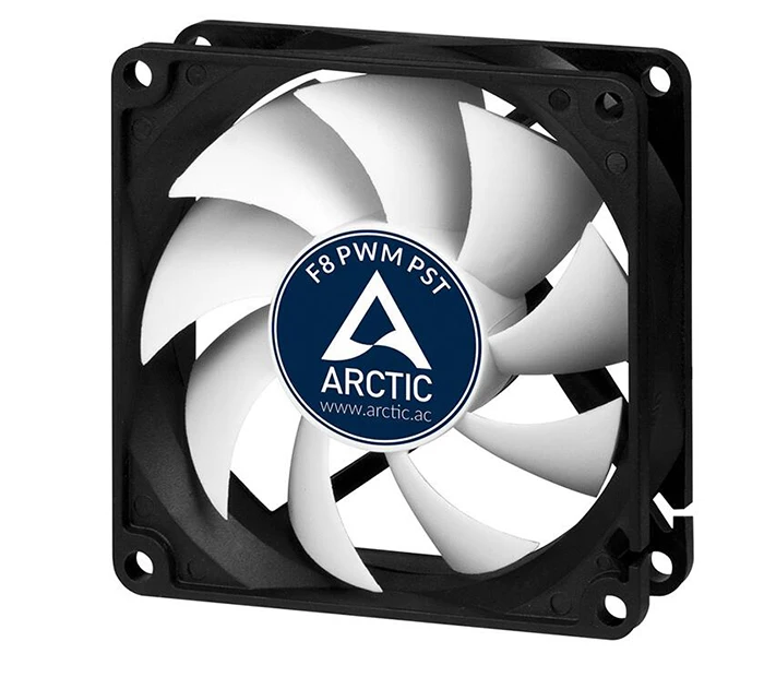 ARCTIC F8 PWM PST 8 см вентилятор для процессора радиатор чехол компьютера 4pin PMW контроль