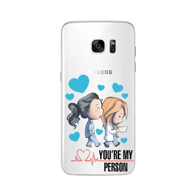 Чехлы для Samsung Galaxy S6 S7EDGE S8 S9 S10PLUS M10 M20 мягкий термополиуретановый чехол телефона с