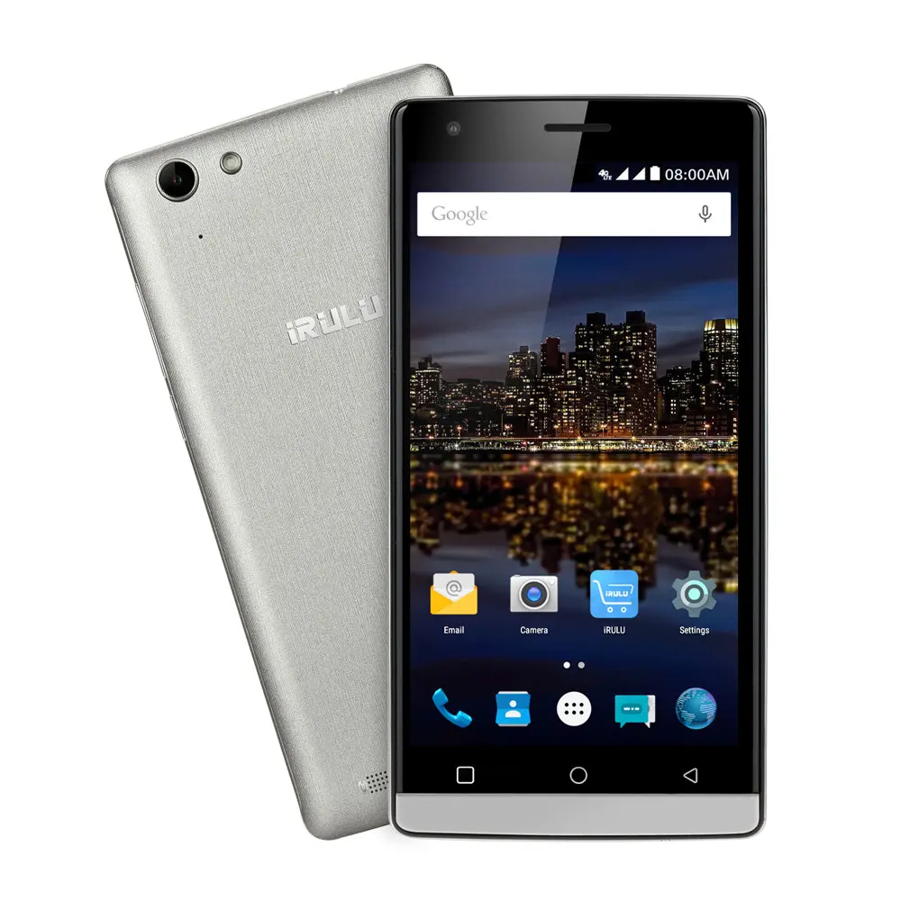 Irulu победы V4 MSM8909 четырехъядерных процессоров 5.0 дюймов 1280 * 720 HD IPS 1 ГБ оперативной