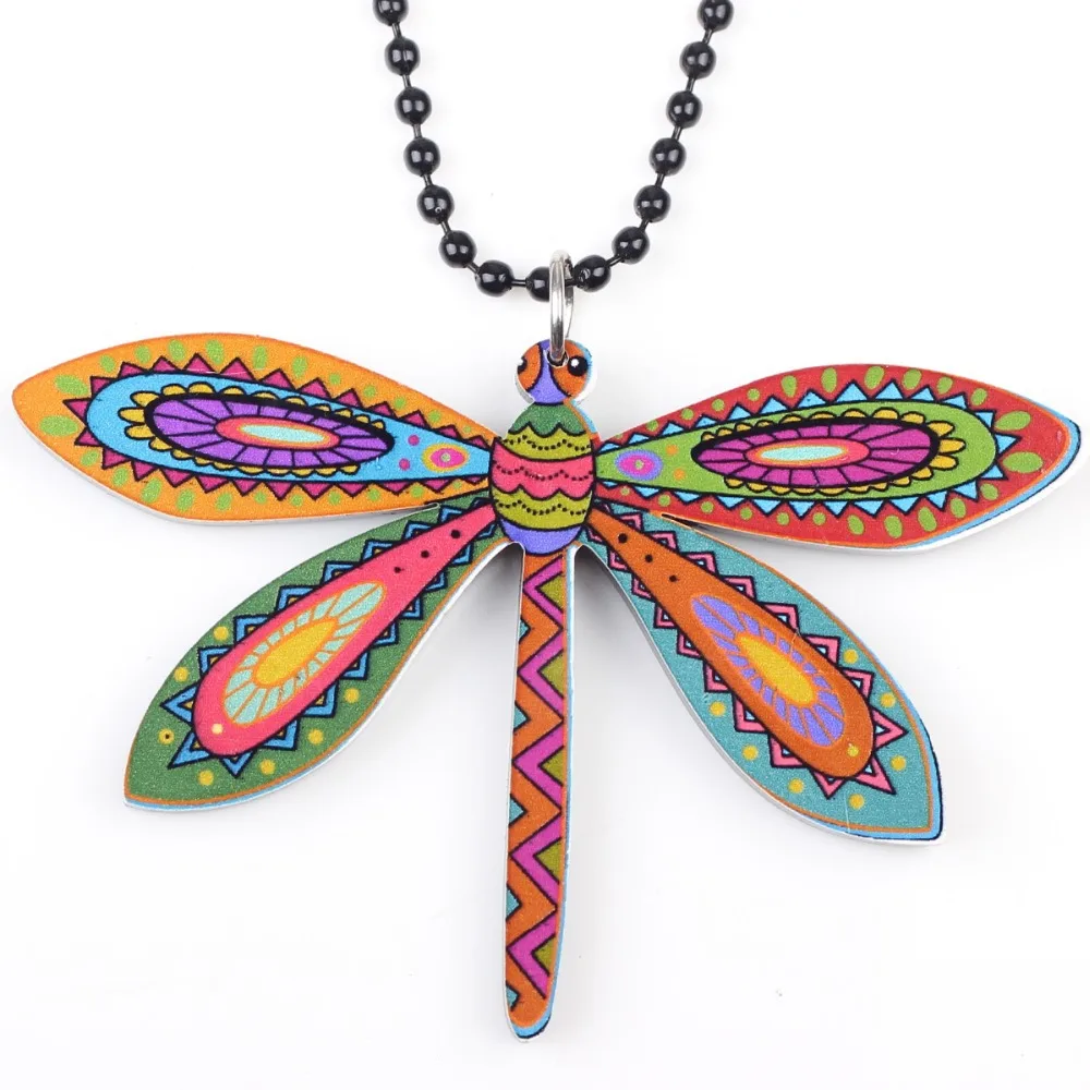 Bonsny dragonfly акриловая подвеска новинка 2015 аксессуары для весны и лета милый дизайн