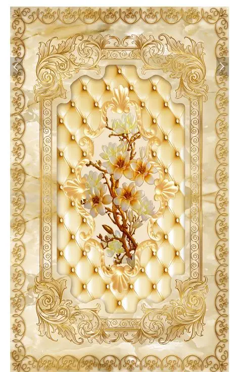 3d Пол Мраморная Роза кружево 3D ПВХ самоклеящиеся обои живопись обои|painting wallpaper|3d