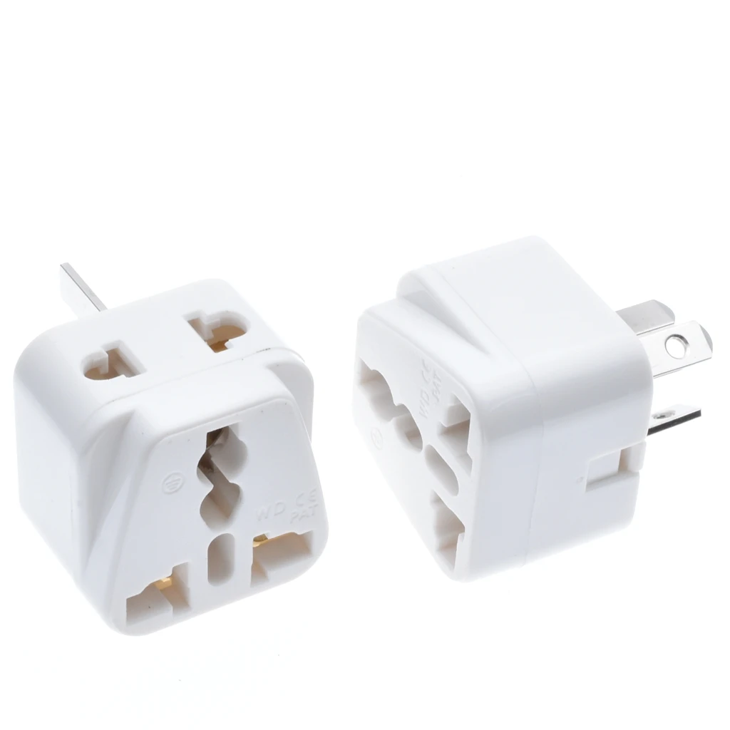Australian/China type I Travel Adapter 2 Way Outlet Power Plug Change US/EU/UK/Swiss/Italy/Japan to AU 3 Pin | Обустройство дома