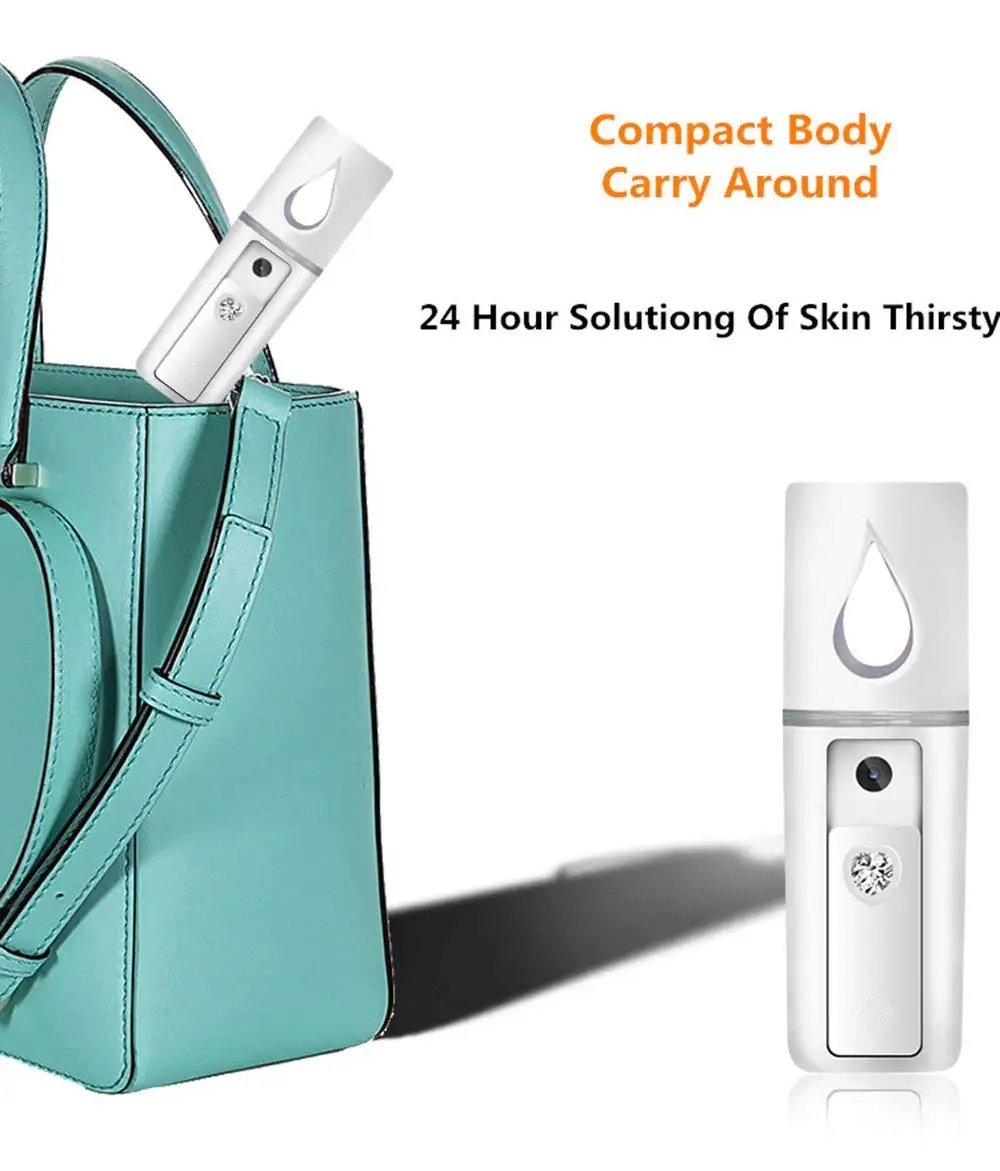 Нано распылитель для лица увлажняющий Распылитель USB Перезаряжаемый мини прибор