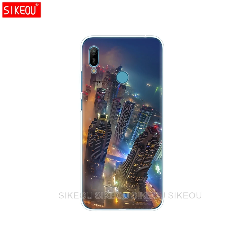 34105 Huawei Y6 чехол huawei Y6 чехол из силикона и ТПУ мягкий чехол для телефона для huawei Y6 MRD-LX1 MRD-LX1F Y 6 Pro Y6Prime чехол - Цвет: 34105