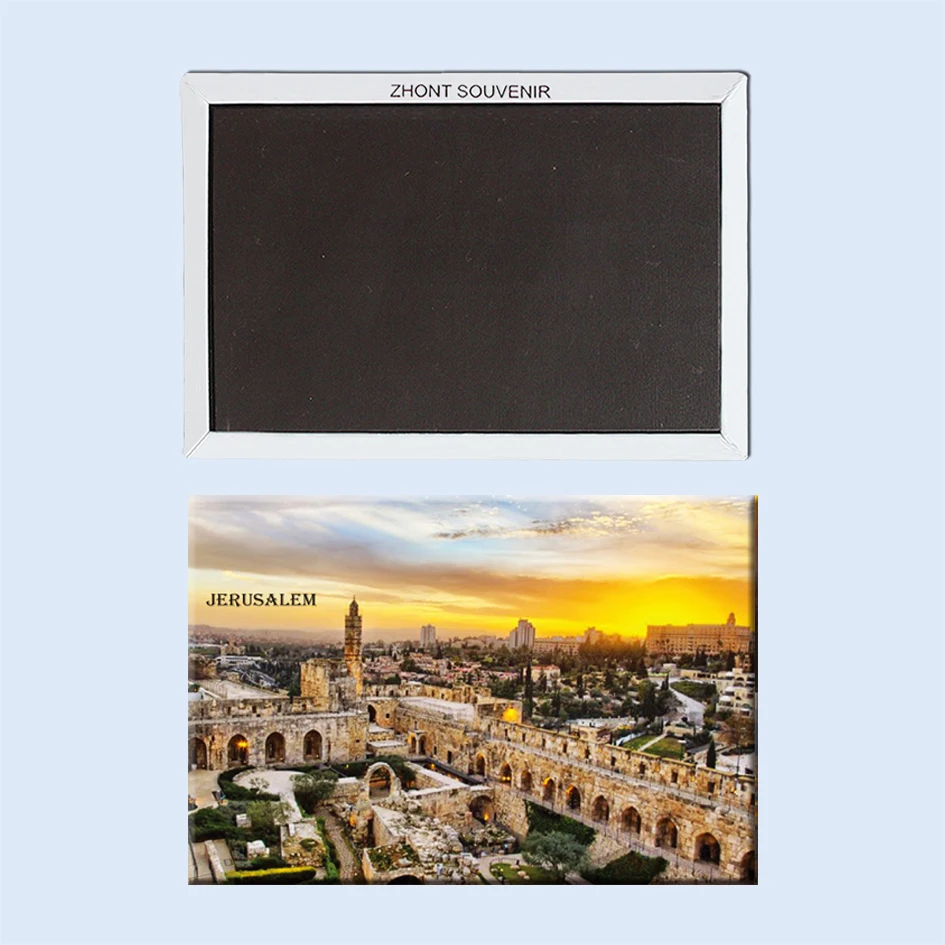 

Rectangle Magnets,jerusalem souvenirs,jerusalem Tourist Refrigerator Magnets 21471