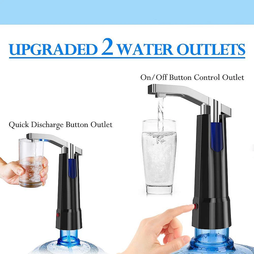 Диспенсер для водяного насоса Электрический галлон Питьевая Бутылка дозирующий