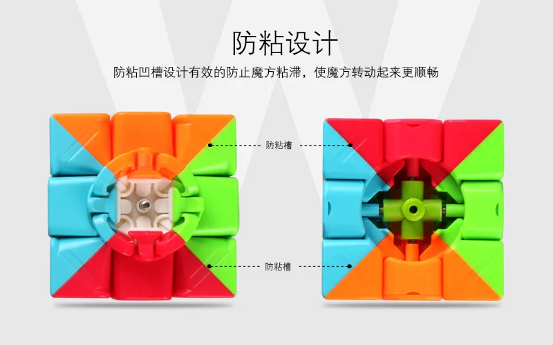 Cubexyz Mofangge Yongshi W 3*3 Cube Stickerless Speed cubing для коллекционеров X'mas gift Brithday | Игрушки и