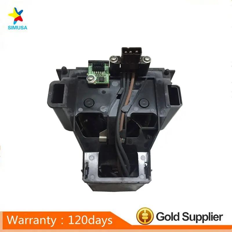 Совместимый ET LAD40W лампы проектора с корпусом для PANASONIC PT D4000 D4000U|Лампы проекторов|