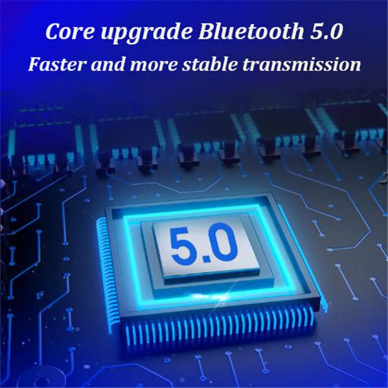 Bluetooth гарнитура Dual pass 5 0 стерео Беспроводные спортивные наушники глубокий бас