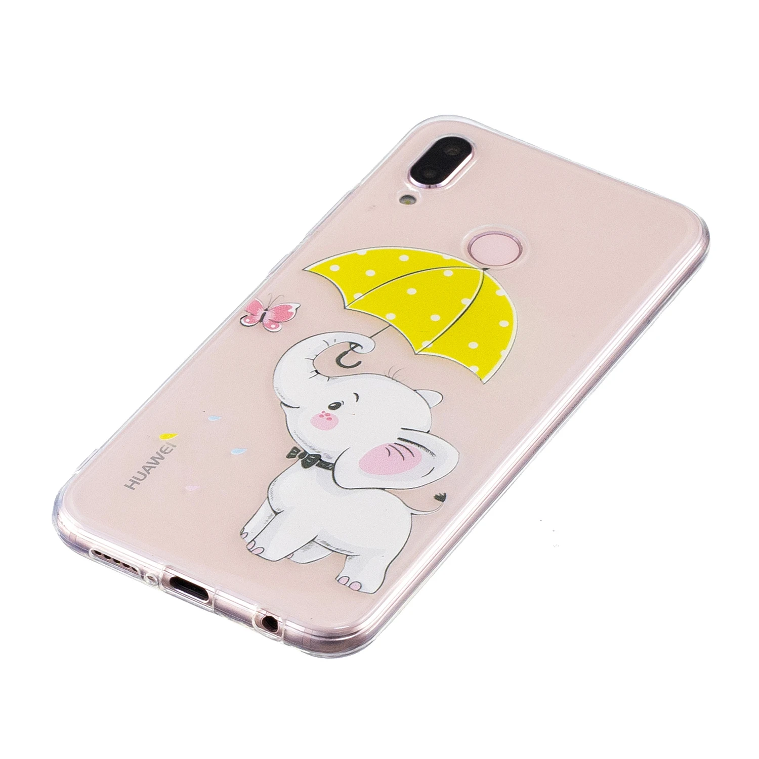Dulcii Coque для huawei P20 Lite мультфильм милые животные чехол телефона узор мягкий TPU p20 |