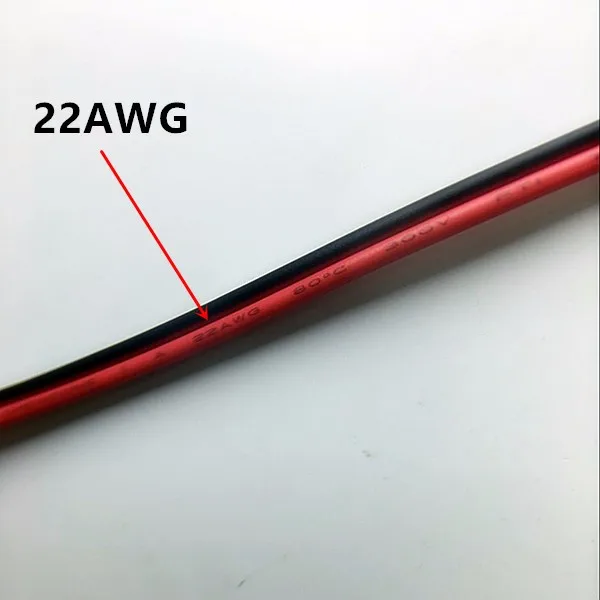 Удлинительный кабель 22awg 20AWG 30 метров проводной шнур со светодиодными лентами