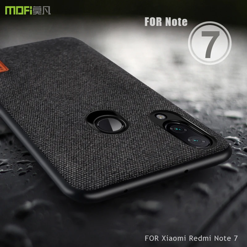 

For Xiaomi Redmi Note 7 Case Global Cover Shockproof Capas Business Back Cover For Redmi Note7 Pro MOFi Redmi Note 7 Pro Case