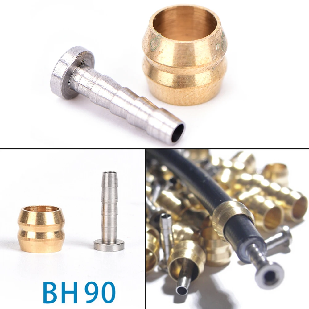 1 шт. MTB велосипеда гидравлические дисковые тормоза иглы оливковое подключения