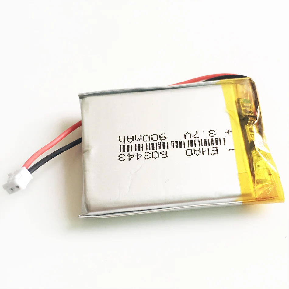 603443 JST ZH 1 5 мм 2 pin 3 7 В 900 мАч литий-полимерная аккумуляторная батарея для MP3 GPS
