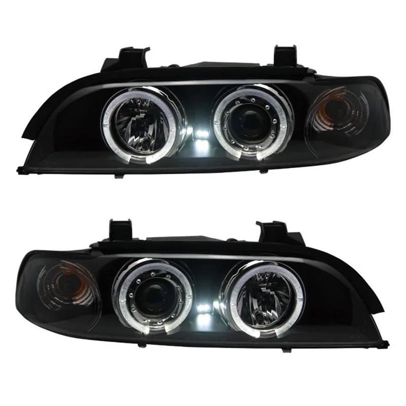 Для BMW 5 Series E39 520 523 525LI 528 530LI 535LI фары 1995 2003 ангельские глазки|for bmw|eyes angelheadlight angel eyes |