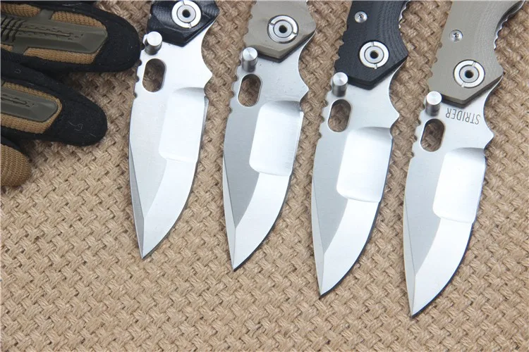 Складной нож benys ST хорошее качество 56HRC 5Cr13Wov Blade G10 + из нержавеющей стали для