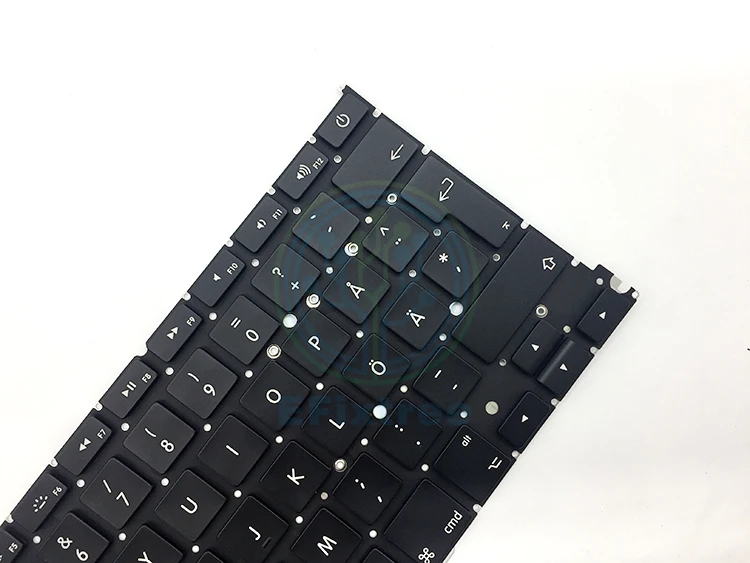 Шведская Клавиатура для ноутбука Macbook Pro retina 1" A1425 раскладка клавиатуры и тремя вариантами Крепления Винтов EMC 2557 EMC 2672 поздно 2012 начале 2013