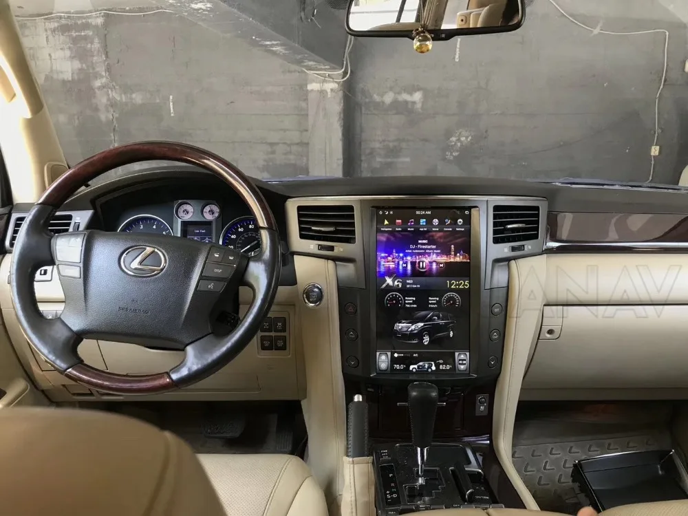 Tesla styel 13," вертикальный экран Android 8,1 автомобильный dvd-плеер gps навигация для Lexus LX570 2007- Авто Радио Стерео головное устройство