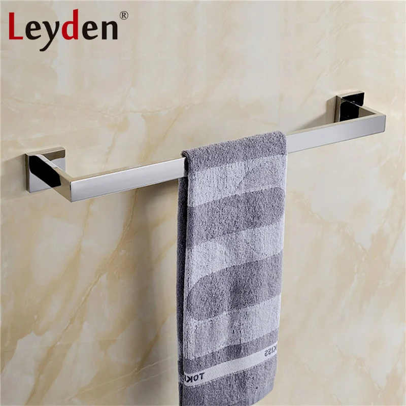 Leyden SUS 304, нержавеющая сталь, аксессуары для ванной комнаты, набор, хромированная полированная бумага, держатель для полотенец, крючок для халата, аксессуары для ванной комнаты