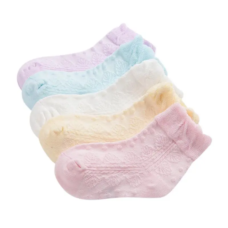 5 пара/лот Детские Полосатые Мягкие хлопковые носки для мальчиков детские с