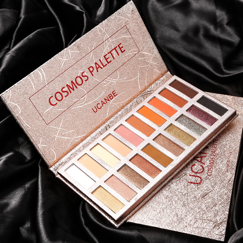 UCANBE 20 Цвет Матовая Shimmer Eye Shadow Palette Макияж блеск теней для век пудра