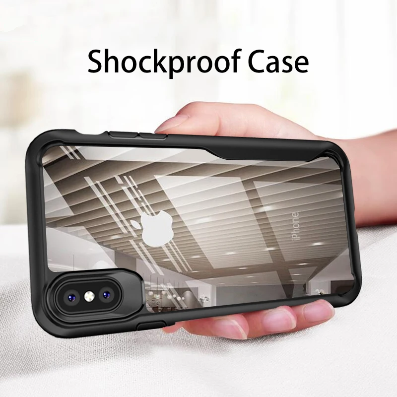 Сверхмощный противоударный армированный чехол для iPhone XS Max XR X 7 8 Plus усиленный