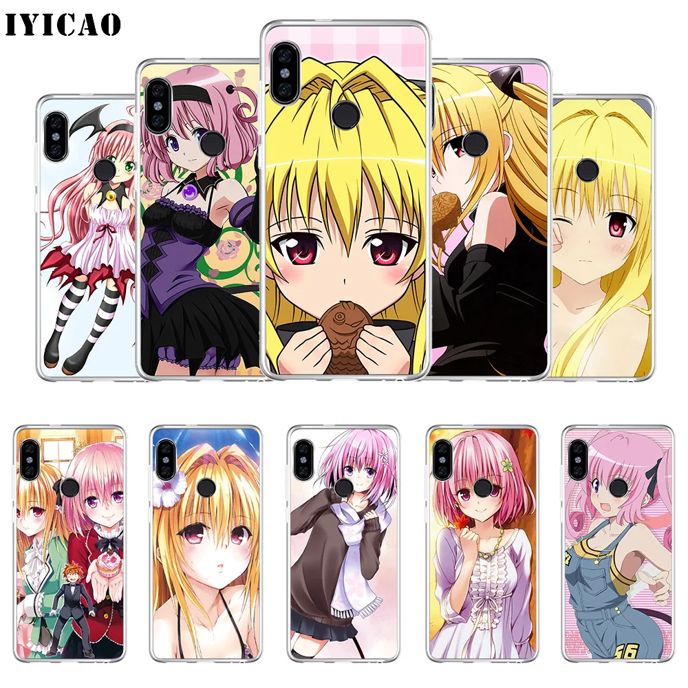 IYICAO To Love Ru Мягкий силиконовый чехол для телефона Xiaomi Mi 9 8 SE 6 A1 A2 Lite F1 MIX2S MIX3 из