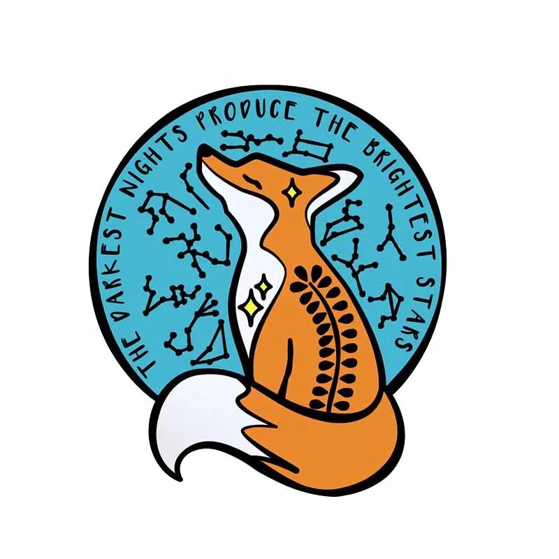 

Fox Enamel Pin