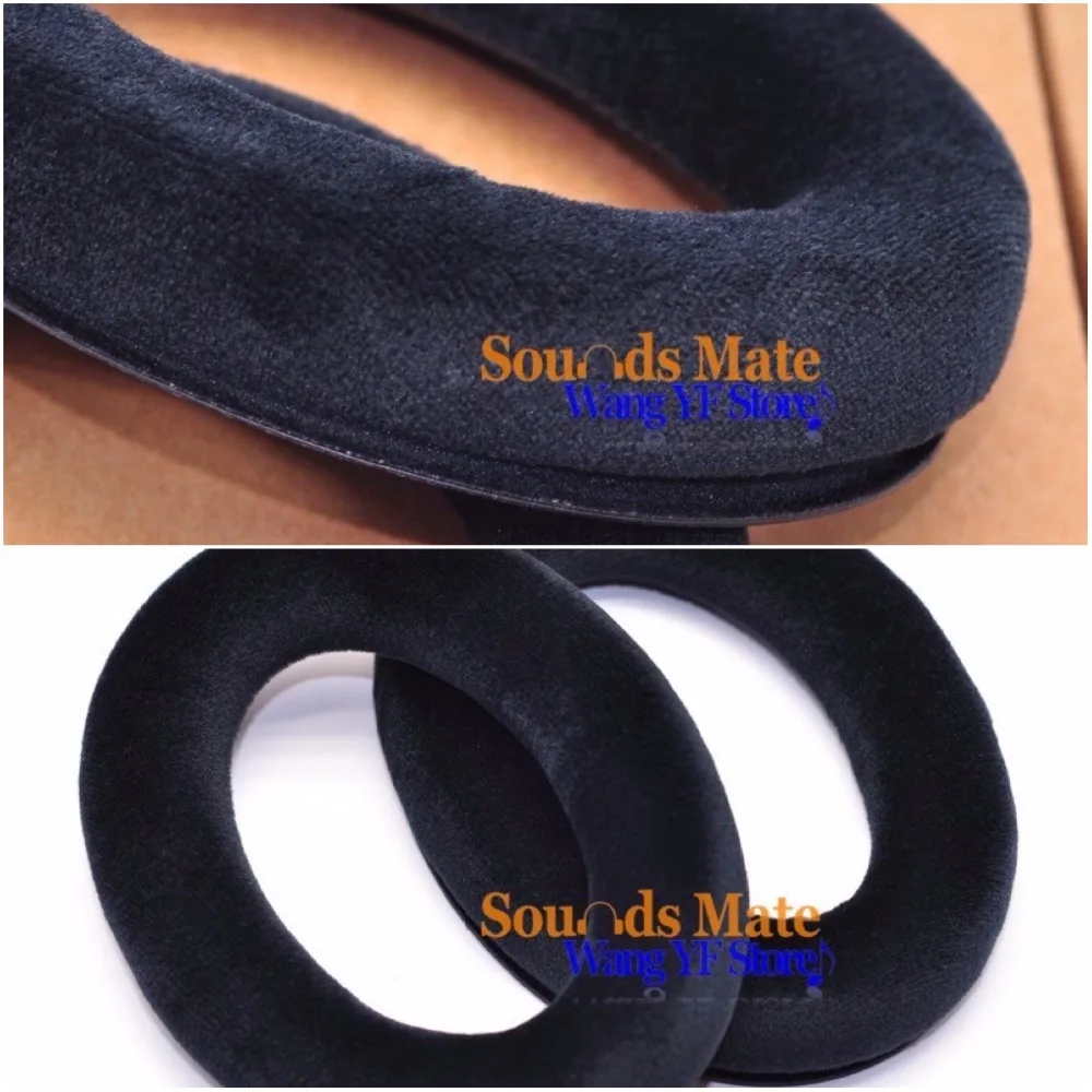 Роскошная велюровая прокладка пенная подушка амбушюры для Sennheiser Game ONE ZERO PC 373D 7 1