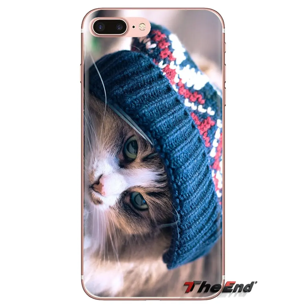 Transparent Soft Shell Covers For Xiaomi Redmi 4A S2 Note 3 3S 4 4X 5 Plus 6 7 6A Pro Pocophone F1 Winter Kitten |