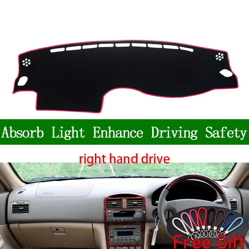 

Для CHERY eastar 2003 2004 2005 2006 2007 чехол для приборной панели с правым приводом наклейки для автомобиля коврик для ковра аксессуары для интерьера