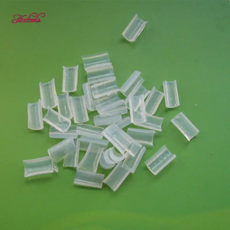 2000 шт. Кератиновый U образный клей для наращивания волос|keratin nail|keratin gluehair fusion glue |