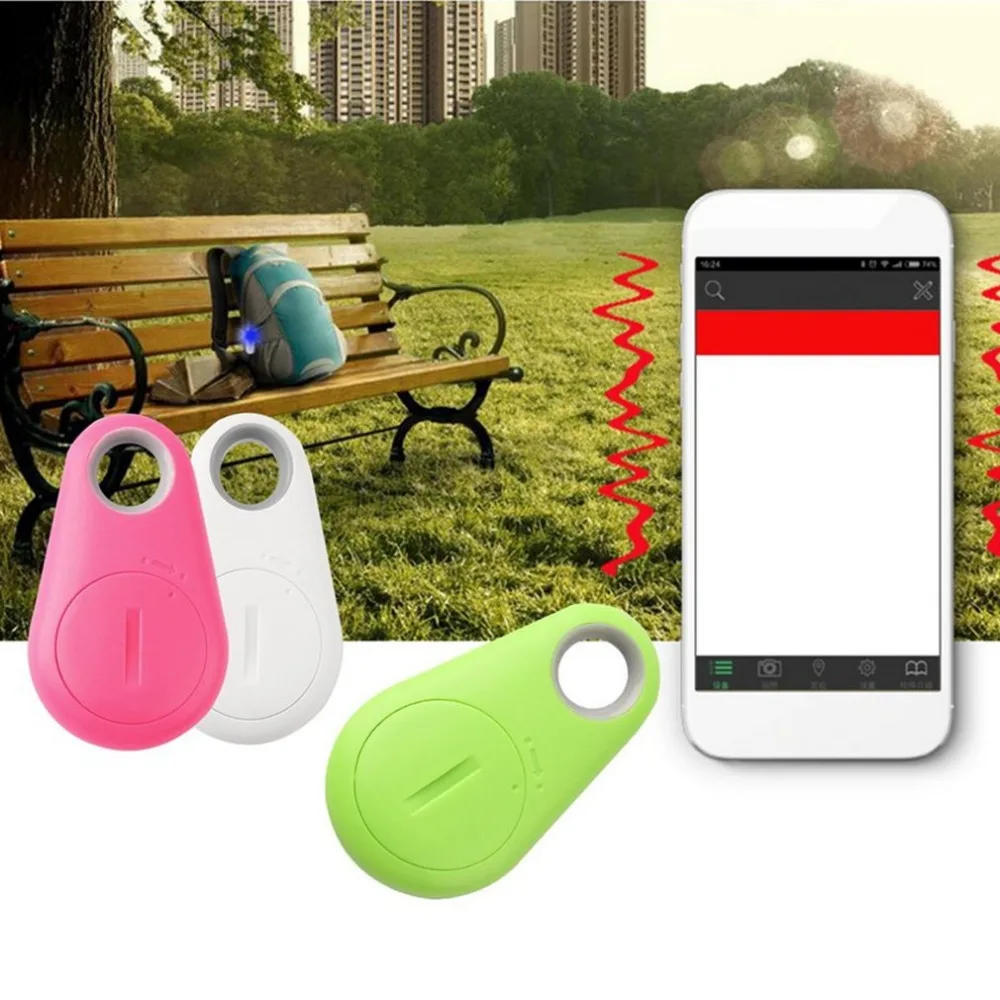 Мини Bluetooth 4 0 GPS трекер водосброс локатор Портативный Анти-потерянный ключ