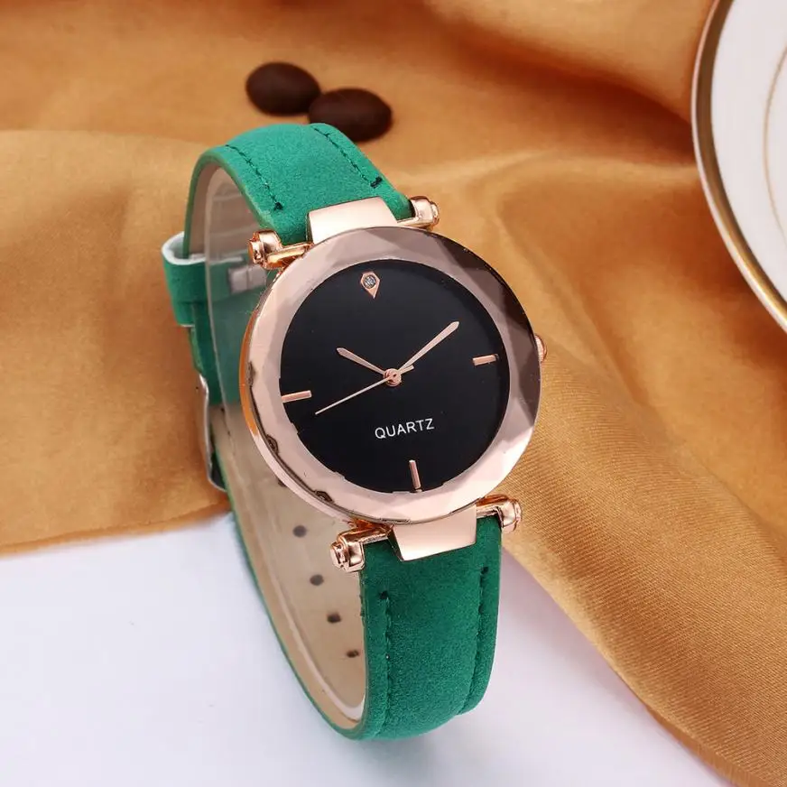 Reloj mujer женские часы женские наручные часы с кожаными кристаллами женская одежда женские кварцевые часы montre femme