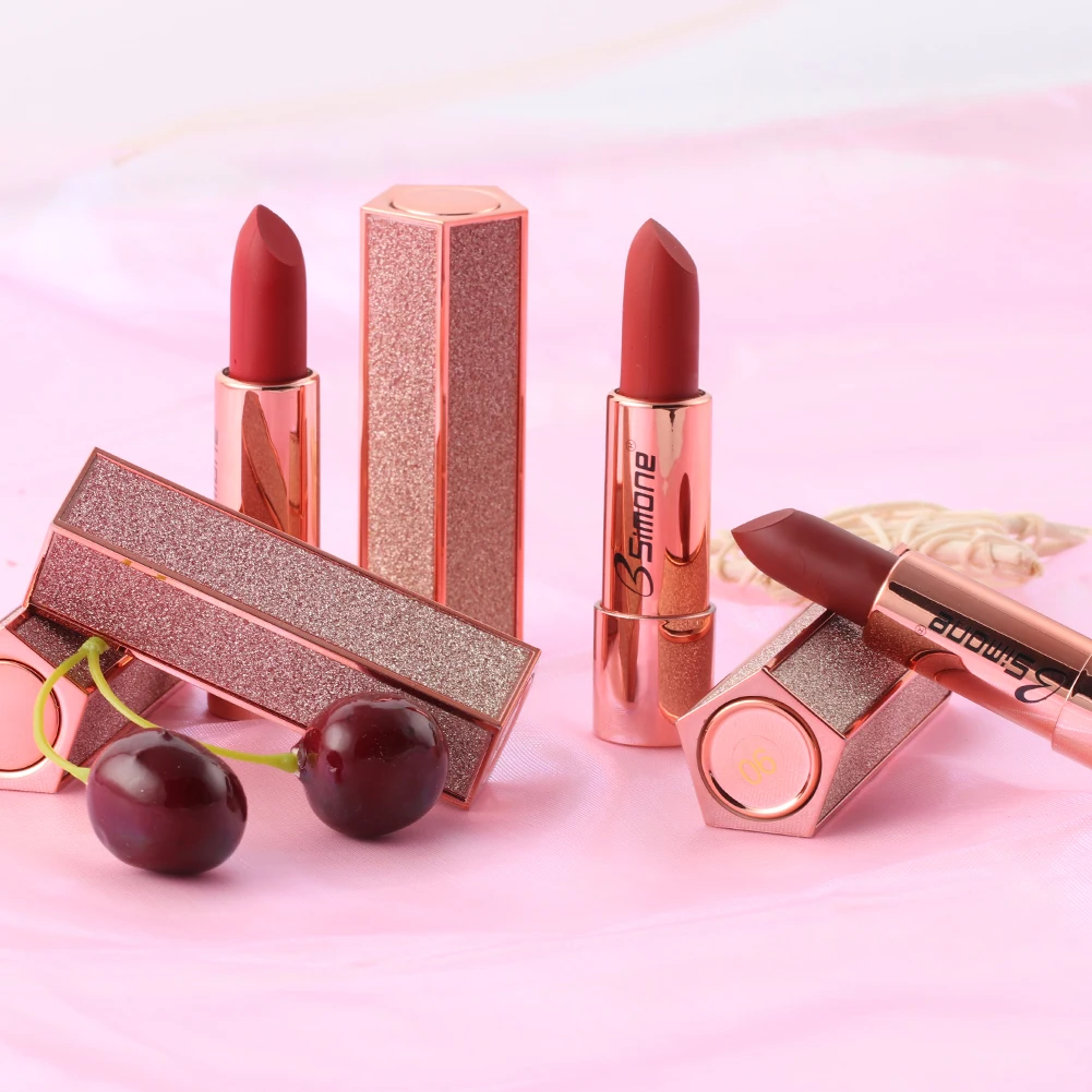 1 шт. телесного цвета Водонепроницаемый губная помада матовая тыквы витамин E