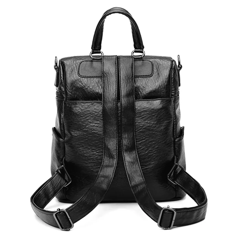 Женский рюкзак из искусственной кожи сумка через плечо для женщин Mochila|Женские