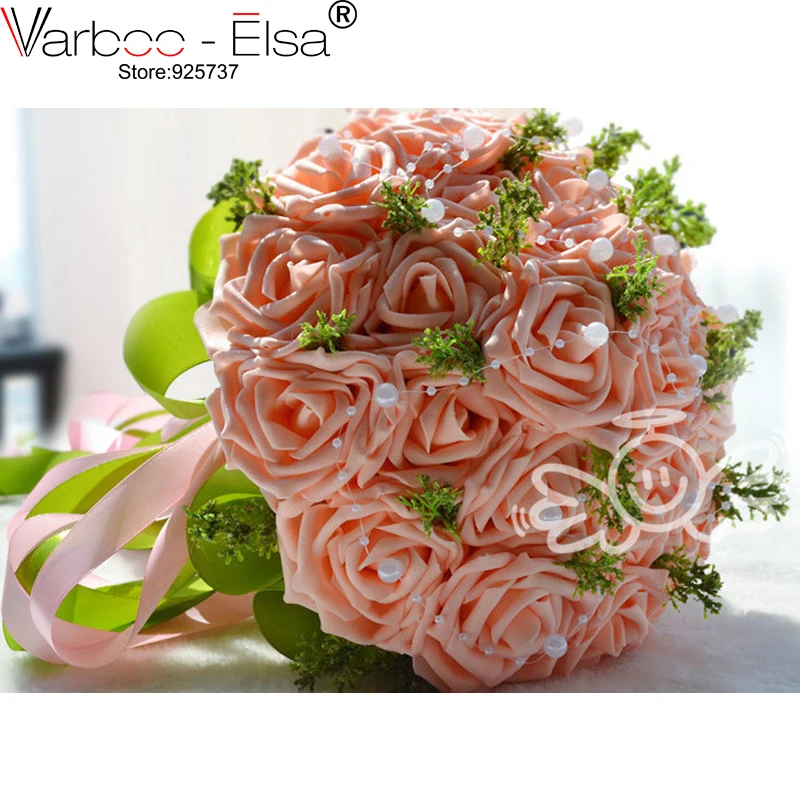 Свадебный букет из роз ручной работы 8 цветов|ramos de novia|wedding flowers bridal bouquetsbridal bouquet |