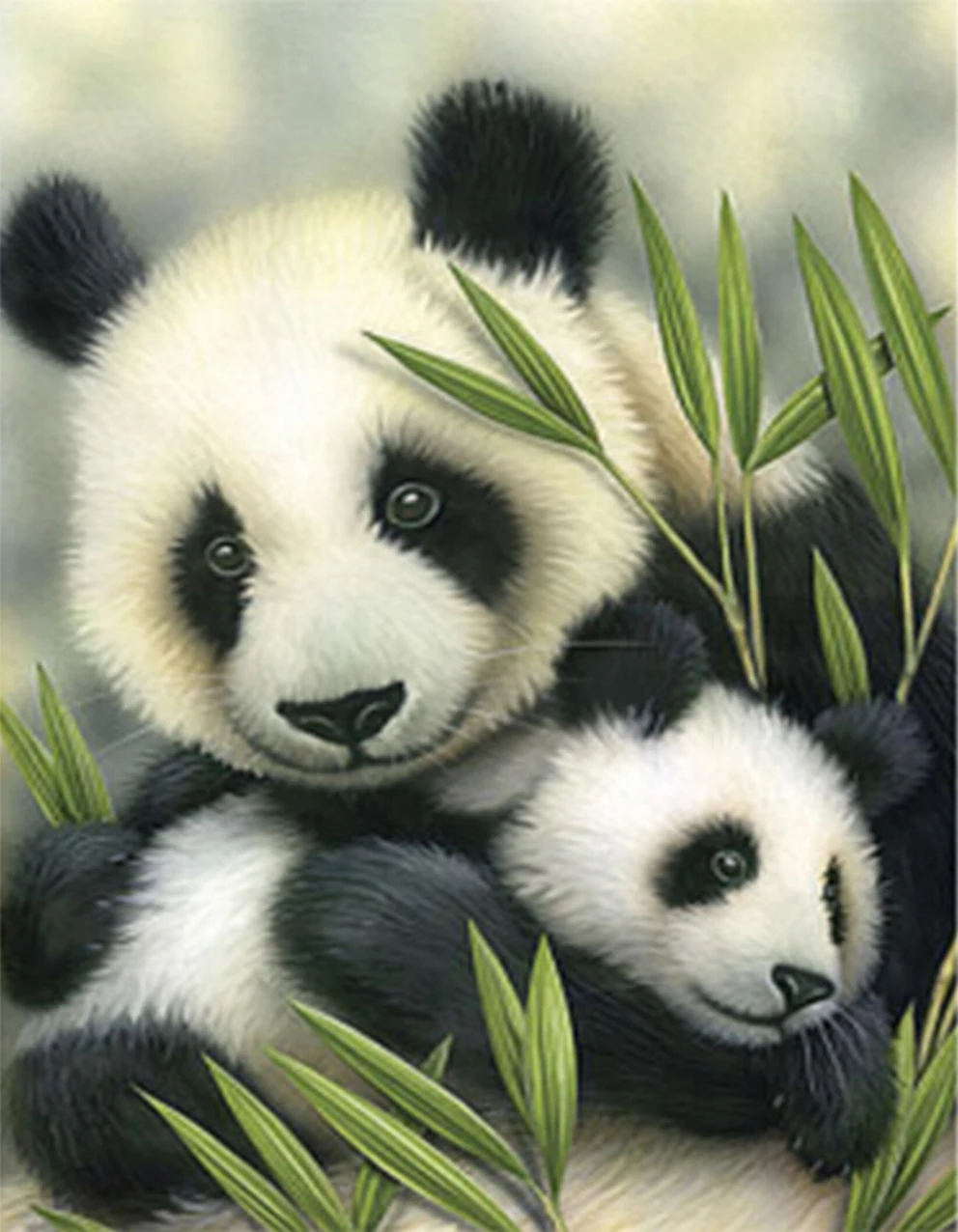 Алмазная вышивка DIY 5D алмазов картина вышивки крестом Panda алмаз горный хрусталь